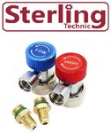 Sterling Juego de conectores rapidos para sistemas de aire acondicionado