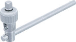 Adaptador de llave de vaso con funcion de carraca Con mango corredizo 12,5 mm (1/2)