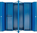 Maletin de herramientas metalico vacia 420 x 200 x 150 mm 3 bandejas