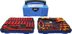 Alicates, tenazas y pinzas/destornilladores y juego de llaves de vaso VDE BGS systainer® 36 piezas
