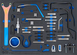 Tool Tray 3/3: Juego de herramientas de sincronización del motor para Fiat, Ford, Citroen, Peugeot