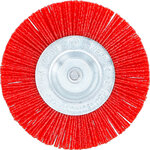 Cepillo de nylon, 100 mm, 6 mm de eje