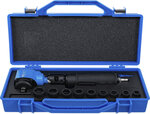 Pistola neumática de impacto juego de llaves de vaso de impacto y en angulo (1/2) 650 Nm 10 piezas