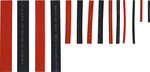 Tubo reductor de surtido | Rojo / Negro | 150 piezas.