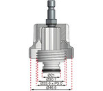 Adaptador Nº 19 para BGS 8027, 8098 para Toyota