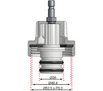 Adaptador 21 para BGS 8027, 8098 para Fiat, Opel, Saab