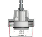 Adaptador N 13 para BGS 8027/8098:Mercedes (M-, C-, E-, S-Klasse)