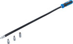 Destornillador para abrazaderas cuadrado exterior (1/4) 500 mm