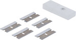 Cuchillas para rasqueta para BGS 85816 5 piezas