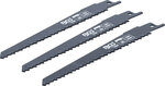 Juego de sierras de sable para madera para BGS 7367 3 piezas