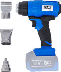 Soplador de aire caliente a bateria 18 V sin bateria