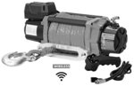 Cabrestante 12V 8164 kg 22m cable sintetico mando a distancia inalambrico