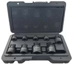 Juego de puntas de impacto M4 a M18 perfil bajo 9 piezas