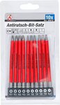 Juego de puntas antideslizantes magneticas 110 mm 10 piezas