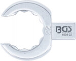 Llave de anillo de inserción abierta 22 mm