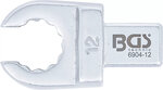Llave de anillo de inserción abierta 12 mm