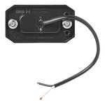 Luz de posicion lateral 12 24V naranja 80 x 44 mm LED