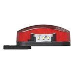 Luz de ancho LED roja blanca izquierda