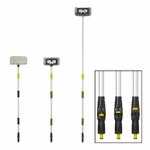 Cepillo de lavado 3D con deposito de jabon y mango ajustable telescopico 2,5 metros