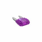 Fusibles de cuchilla morados mini 3A