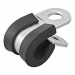Clip del chasis para cable con proteccion de goma, 8 mm x10 piezas