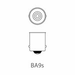Lampara de coche 12V 4W BA9s x10 pieza