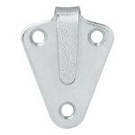 Gancho de cuerda de metal curvado de 40x45 mm