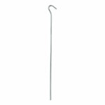Estaca de tienda de 30 cm de metal con ojo abierto