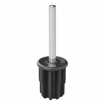 Tapa superior de 25 mm con pasador