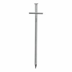Pasador de roca de 17 cm de metal con pasador transversal soldado