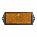 Reflector naranja 104x40mm montaje con tornillos
