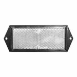 Reflector blanco 104x40mm montaje con tornillos