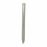 Estaca de tienda de aluminio de 22 cm y media cana