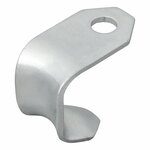 Gancho atornillable de metal 37 x 25 x 3 mm