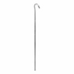 Clavija de roca cuadrada de metal de 30 cm