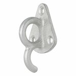 Gancho de cuerda de metal con ojo 70 x 45 mm