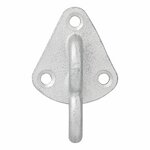 Gancho de cuerda de metal con ojo 70 x 45 mm