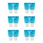 Fusibles de cuchilla azul estandar de 15 A  6 piezas