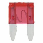 Fusibles de cuchilla rojos mini 10A  6 piezas