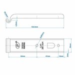 Contraparte para cerradura de tension SPP Z-01