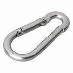 Mosqueton de acero inoxidable 5x50mm x10 pieces