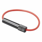 Portafusibles en linea para fusibles de tubo de vidrio