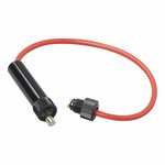 Portafusibles en linea para fusibles de tubo de vidrio