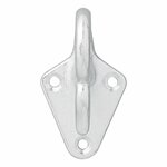 Gancho de cuerda de metal con ojo 70 x 40 mm
