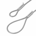 Cable de seguridad de 40 cm con bucles