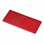 Reflector rojo 82x36mm autoadhesivo 2 piezas