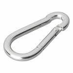 Mosqueton metal 6x60mm 2 piezas