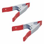 Abrazaderas metalicas - juego de 2 piezas