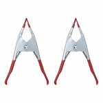 Abrazaderas metalicas - juego de 2 piezas