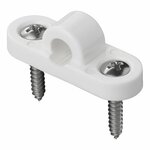 Ojal de montaje de marco de plastico horizontal - juego de 3 piezas